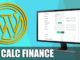 Wp Calc Finance